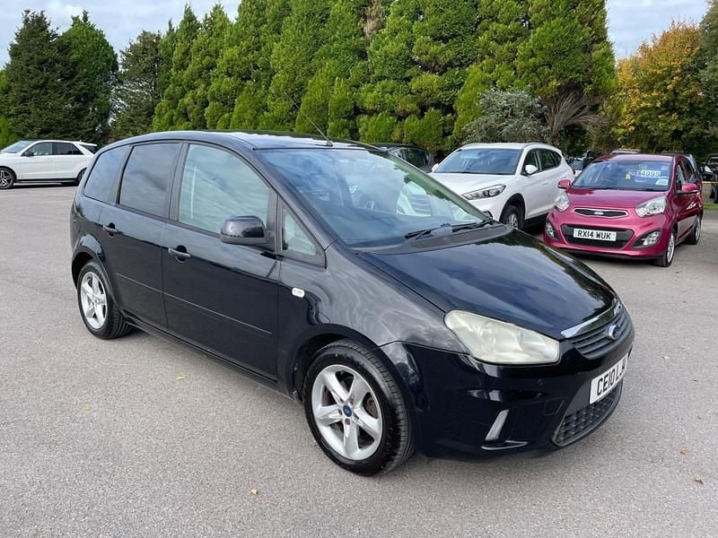 Black Used 2010 Ford C-MAX Zetec MPV | £2,495 (Fair price) - Image 1/4