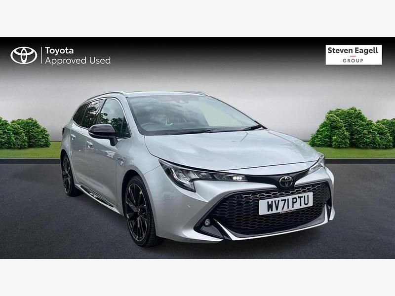 Silver Used 2021 Toyota Corolla Sport Estate | £19,790 (Fair price) - Image 1/3