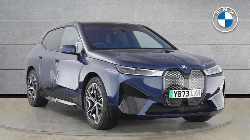 Blue Used 2023 BMW iX M Sport SUV | £51,490 (Fair price) - Image 1/4