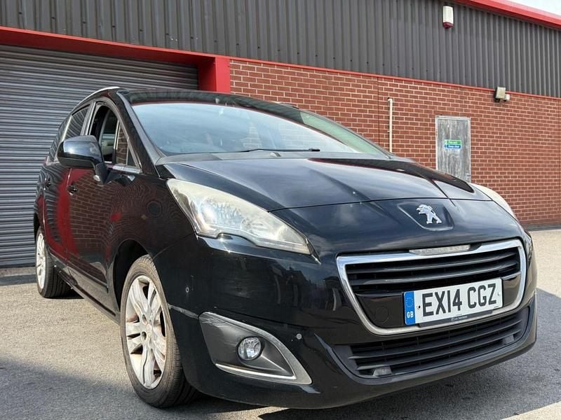 Black Used 2014 Peugeot 5008 Active MPV | £3,495 (Good price) - Image 1/4