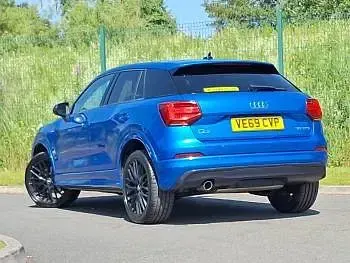 Used Audi Q2 Black Edition 116 HP (85 kW) 2019 Blue SUV