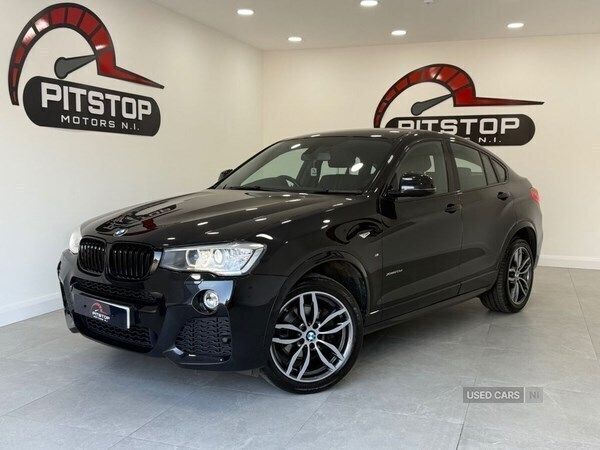 Black Used 2016 BMW X4 M Sport SUV | £15,490 (Fair price) - Image 1/4