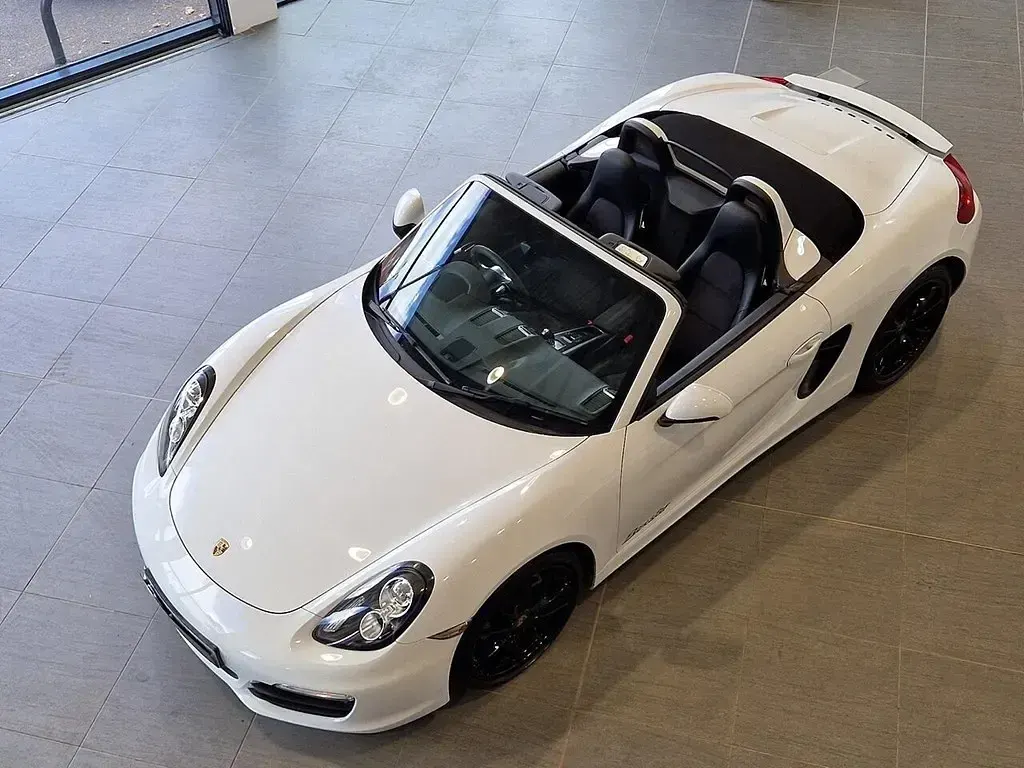 Begagnad Porsche Boxster 265 HK (194 kW) 2015 Vit Cab