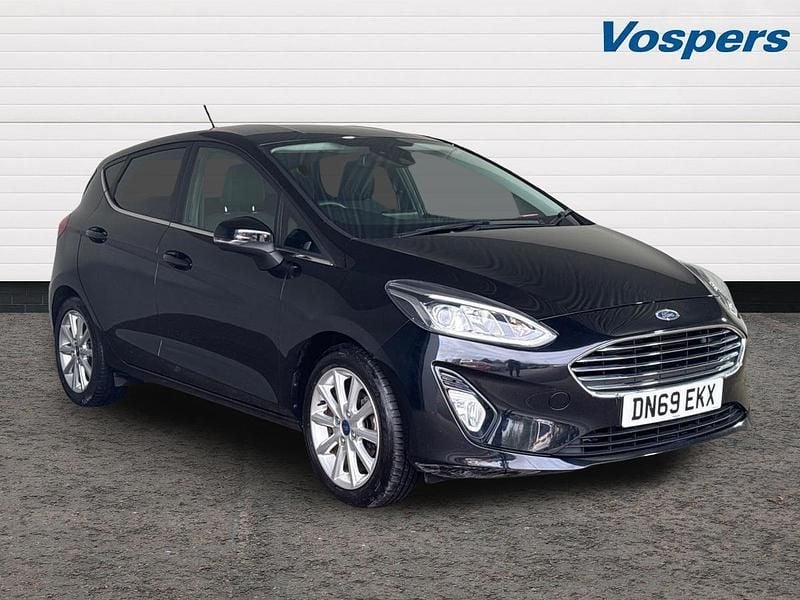 Black Used 2019 Ford Fiesta Titanium Hatchback | £11,645 (Fair price) - Image 1/3