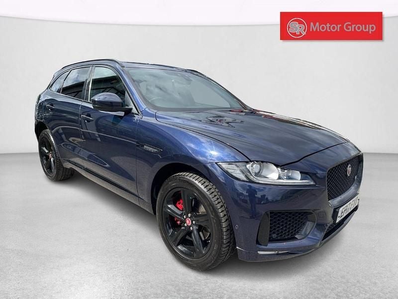Blue Used 2017 Jaguar F-Pace S SUV | £16,990 (Super price) - Image 1/4