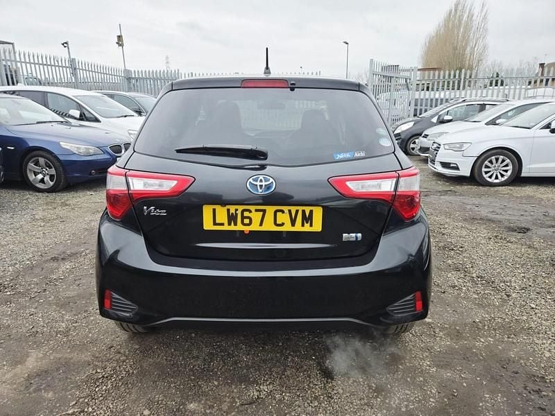 Used Toyota Yaris Hybrid 2017 Black Hatchback