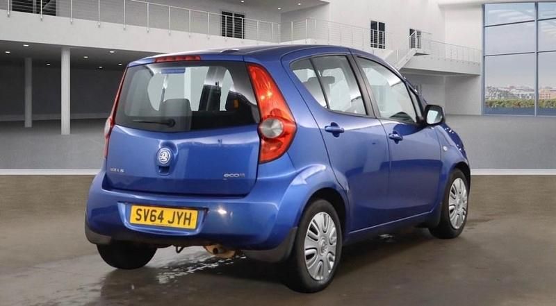 Used Vauxhall Agila S 68 HP (50 kW) 2014 Blue MPV
