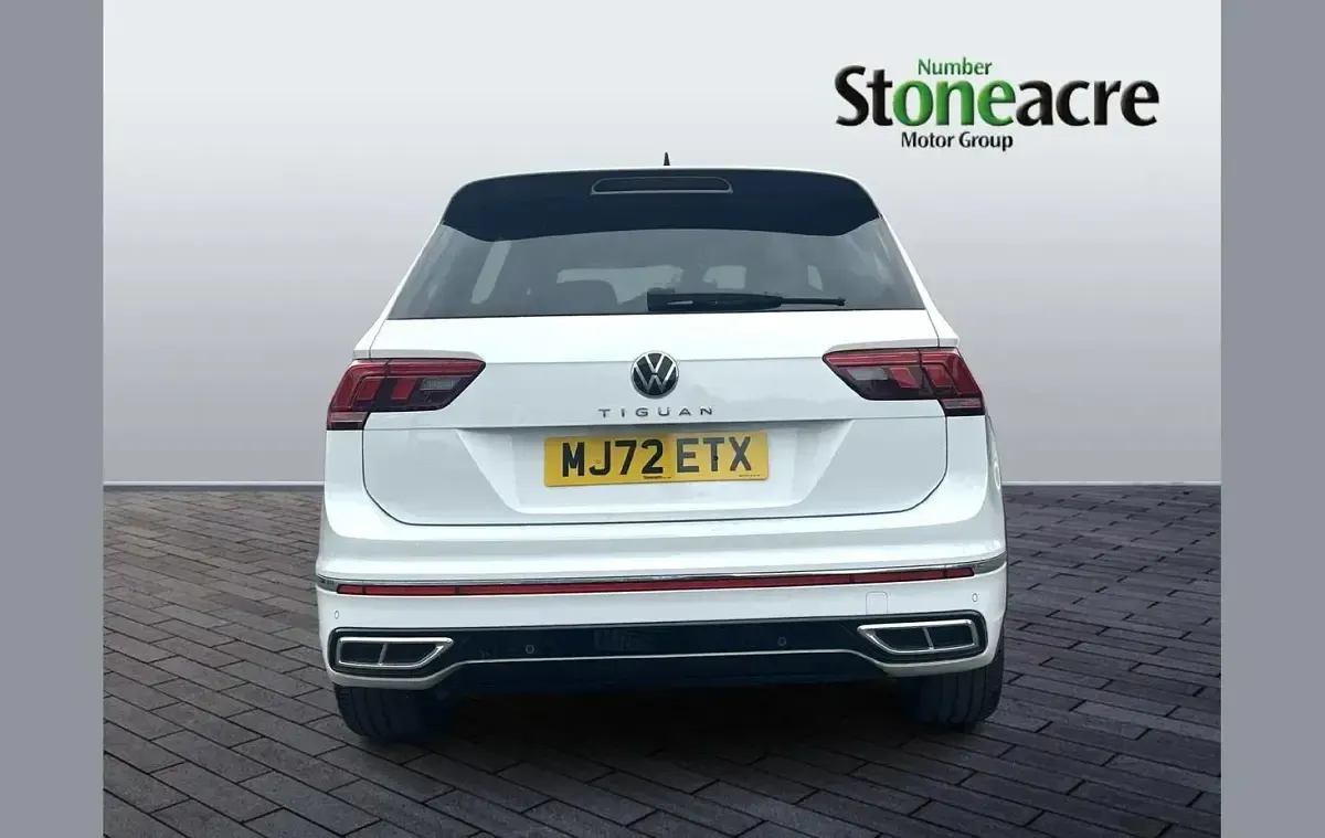 Used VW Tiguan R-line 150 HP (110 kW) 2022 White SUV