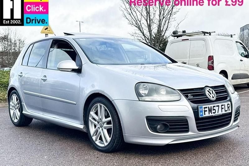 Used VW Golf V GT 170 HP (125 kW) 2007 Silver Hatchback