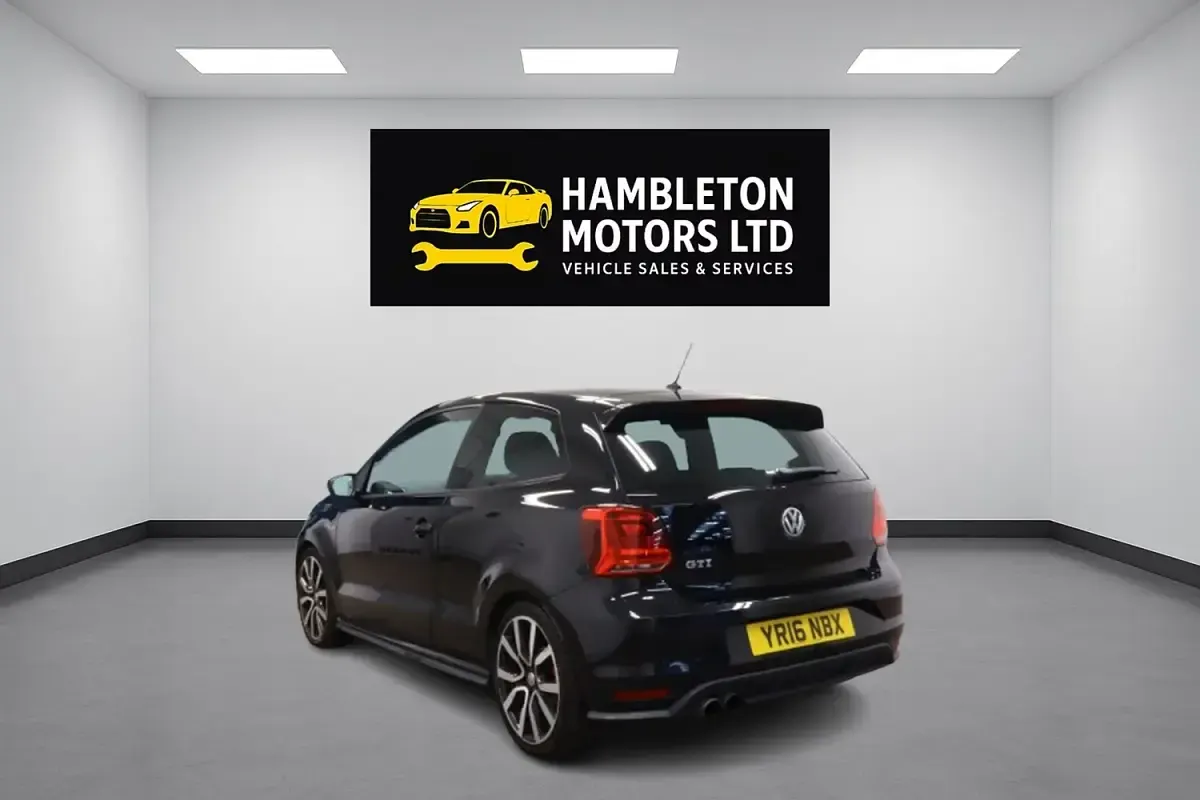 Used VW Polo GTI 192 HP (141 kW) 2016 Black Hatchback