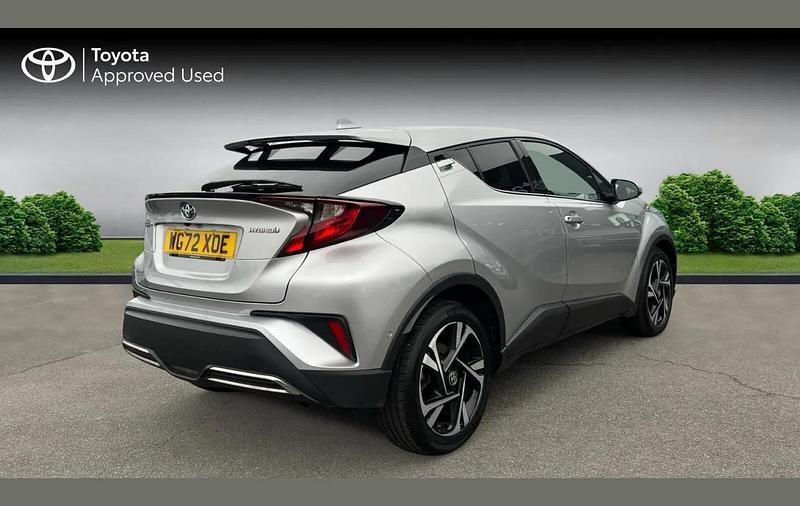 Used Toyota C-HR Design 184 HP (135 kW) 2022 Silver metallic SUV