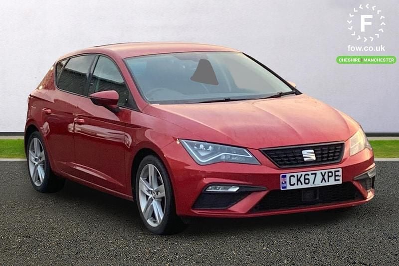 Red Used 2017 Seat Leon FR Hatchback | £10,299 (Fair price) - Image 1/3