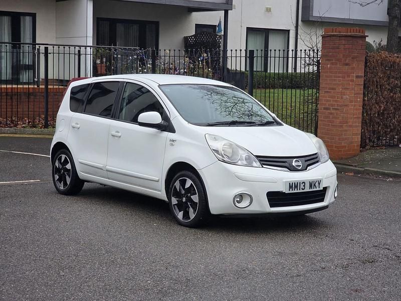 Used Nissan Note N-TEC 88 HP (64 kW) 2013 White MPV