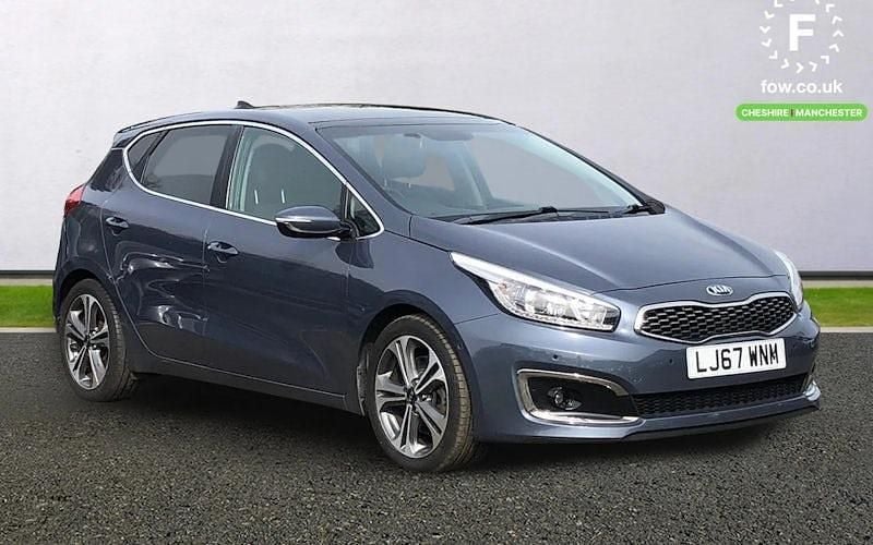 Used Kia Ceed 136 HP (100 kW) 2016 Blue Hatchback
