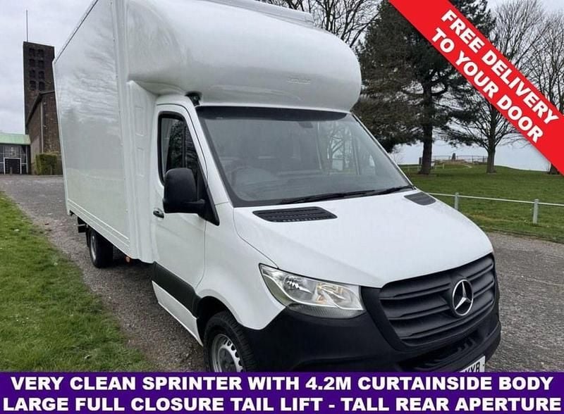 Used Mercedes Sprinter 150 HP (110 kW) 2021 White Van