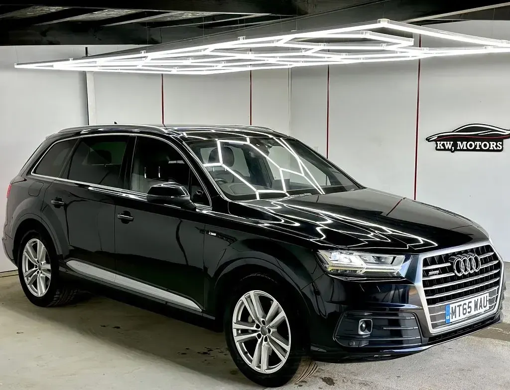 Used Audi Q7 S-Line 272 HP (200 kW) 2015 Black SUV