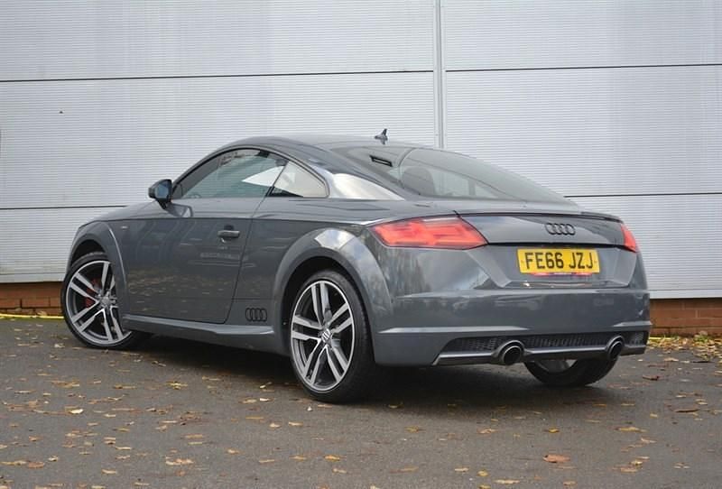 Used Audi TT S-Line 180 HP (132 kW) 2016 Nano grey Coupe