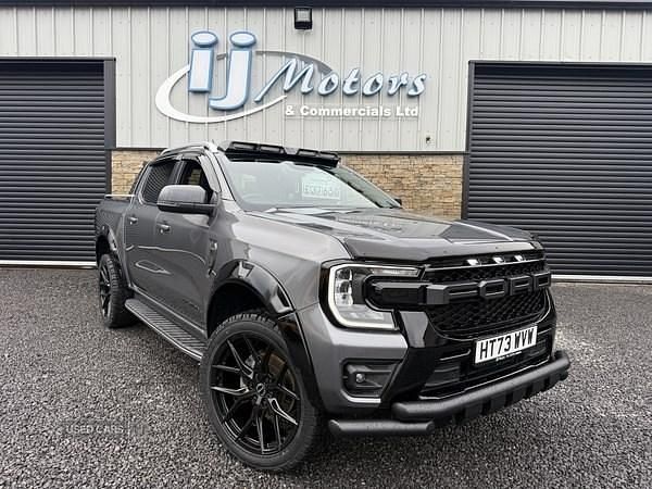 Grey Used 2024 Ford Ranger Wildtrack Pickup | £37,650 (Fair price) - Image 1/4