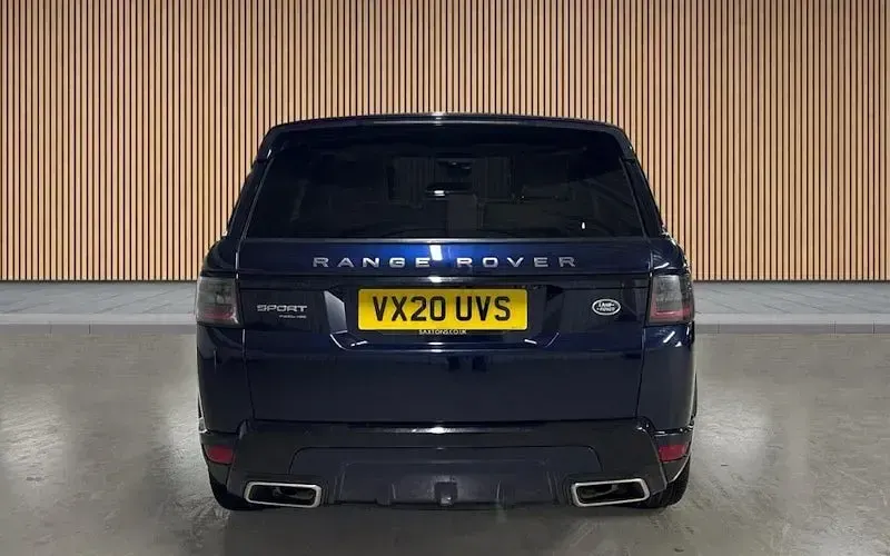 Used Land Rover Range Rover Sport Dynamic 404 HP (297 kW) 2020 Portofino blue SUV