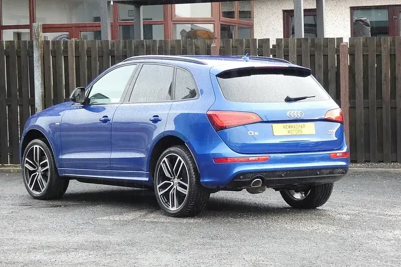 Used Audi Q5 S-line plus 190 HP (139 kW) 2016 Blue SUV