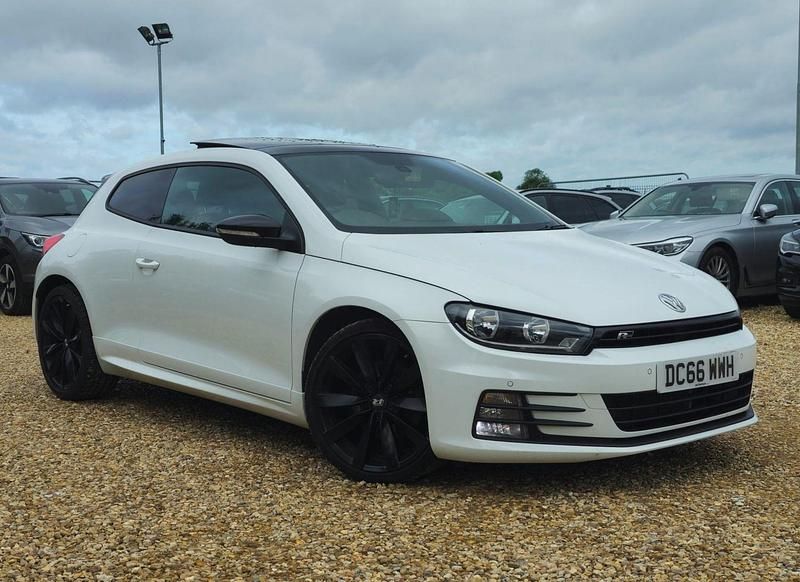 White Used 2016 VW Scirocco Black Edition Coupe | £12,281 (A bit pricey) - Image 1/4