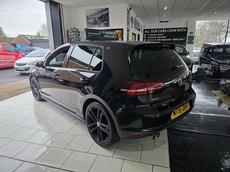 Used VW Golf VII GTD 2015 Black Hatchback