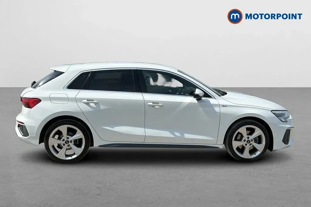 Used Audi A3 e-tron S-Line 2024 White Hatchback