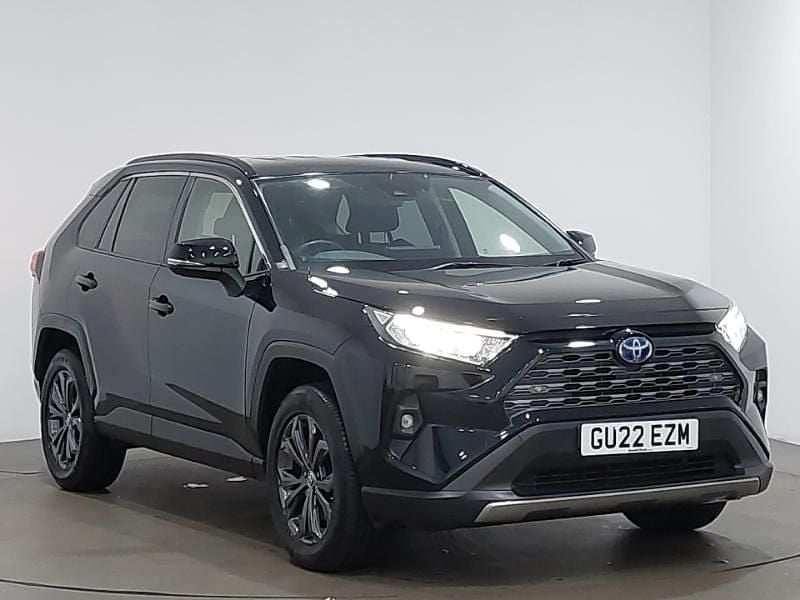 Black Used 2022 Toyota RAV4 Hybrid Design SUV | £24,498 (Good price) - Image 1/4