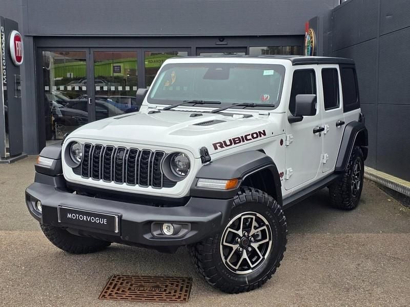 New Jeep Wrangler Rubicon 2025 Bright white SUV