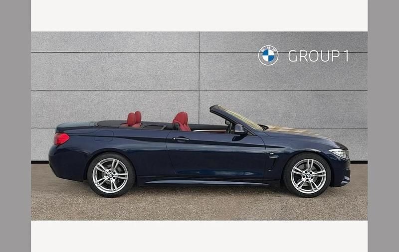 Used BMW 430 Cabriolet M Sport 252 HP (185 kW) 2017 Blue Cabriolet