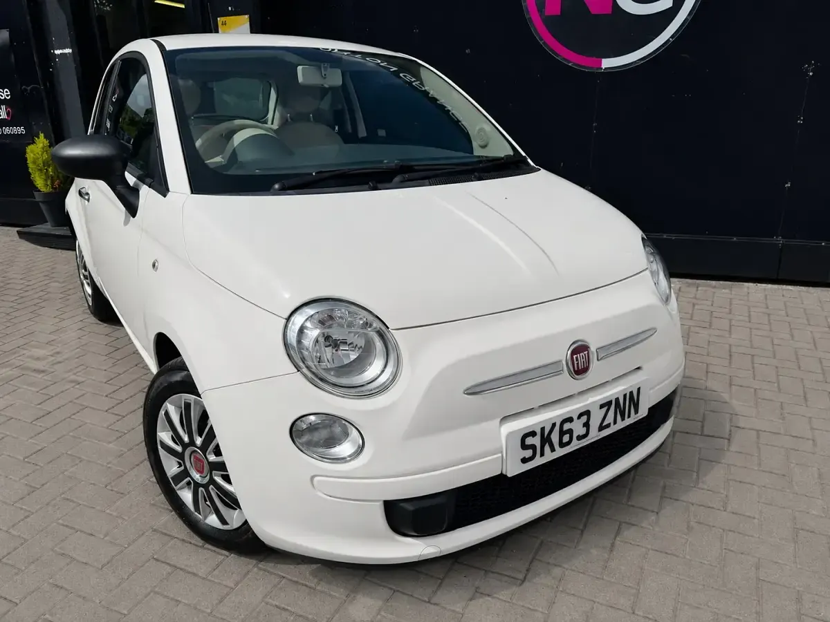 Used Fiat 500 Pop 69 HP (50 kW) 2013 White Hatchback