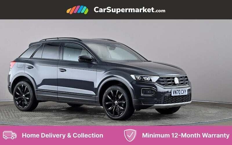 Used 2022 VW T-Roc Black Edition SUV | £19,487 (Good price) - Image 1/4