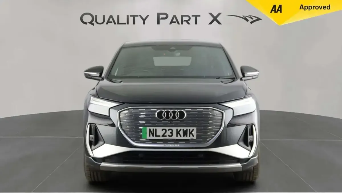 Used Audi Q4 Sportback e-tron S-Line 150 kW (204 HP) 2023 Black SUV