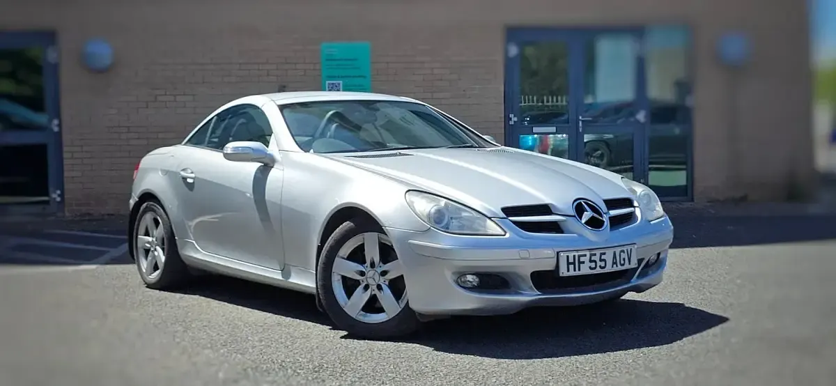 Used Mercedes SLK280 2005 Silver Cabriolet