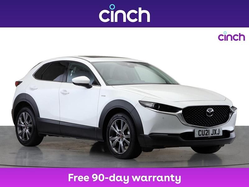 White Used 2021 Mazda CX-30 Edition SUV | £17,209 (Expensive) - Image 1/3