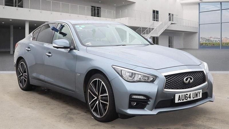 Used Infiniti Q50 Sport Tech 2014 Blue Sedan