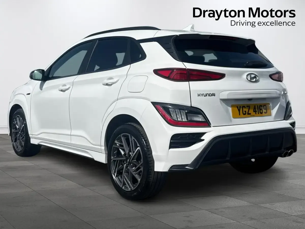 Used Hyundai Kona N Line 120 HP (88 kW) 2023 White SUV