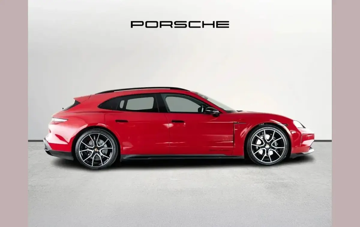 Used Porsche Taycan Black Edition 319 kW (435 HP) 2026 Red Estate