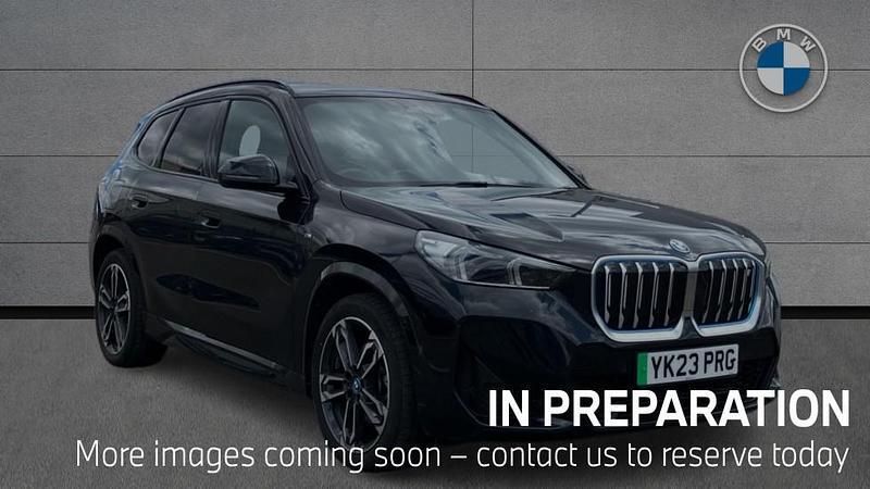 Black Used 2023 BMW iX1 M Sport SUV | £32,710 (Fair price) - Image 1/4