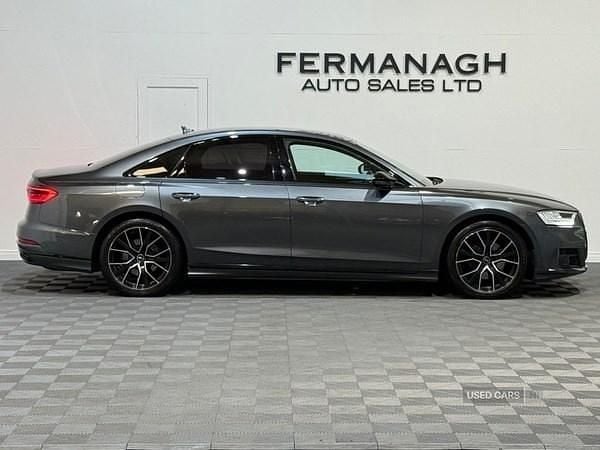 Used Audi A8 Black Edition 286 HP (210 kW) 2021 Grey Sedan