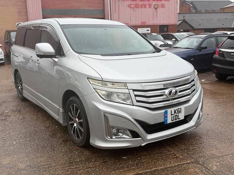 Used Nissan Elgrand 2012 Silver MPV