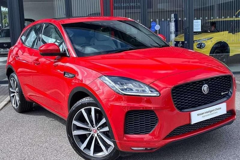 Red Used 2018 Jaguar E-Pace R-Dynamic SUV | £19,250 (Fair price) - Image 1/4