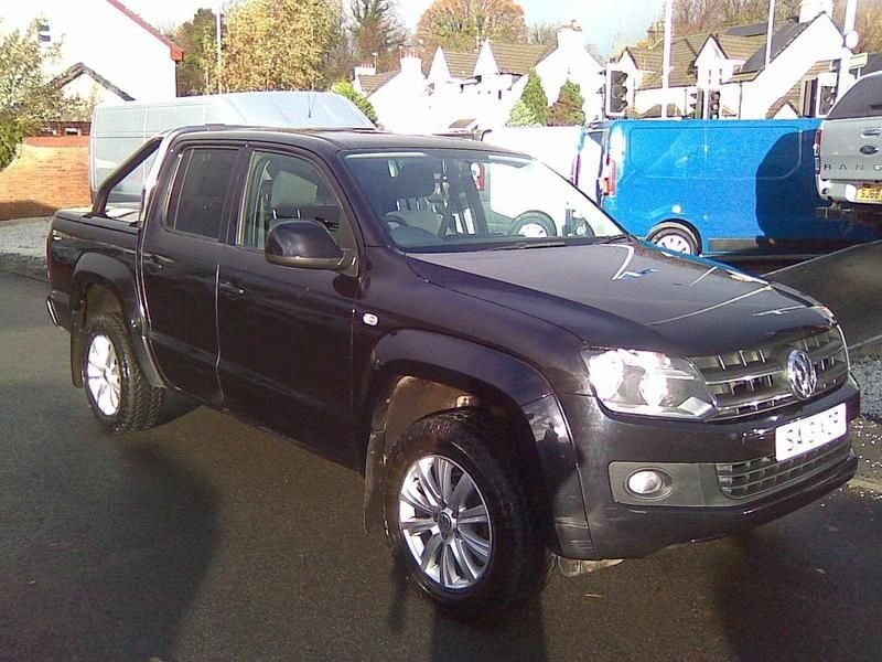 Black Used 2013 VW Amarok Trendline Pickup | £9,995 (Super price) - Image 1/4