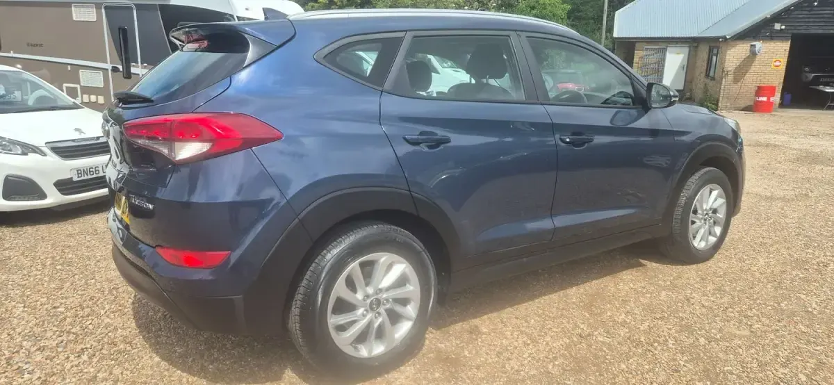 Used Hyundai Tucson SE 2017 Blue SUV