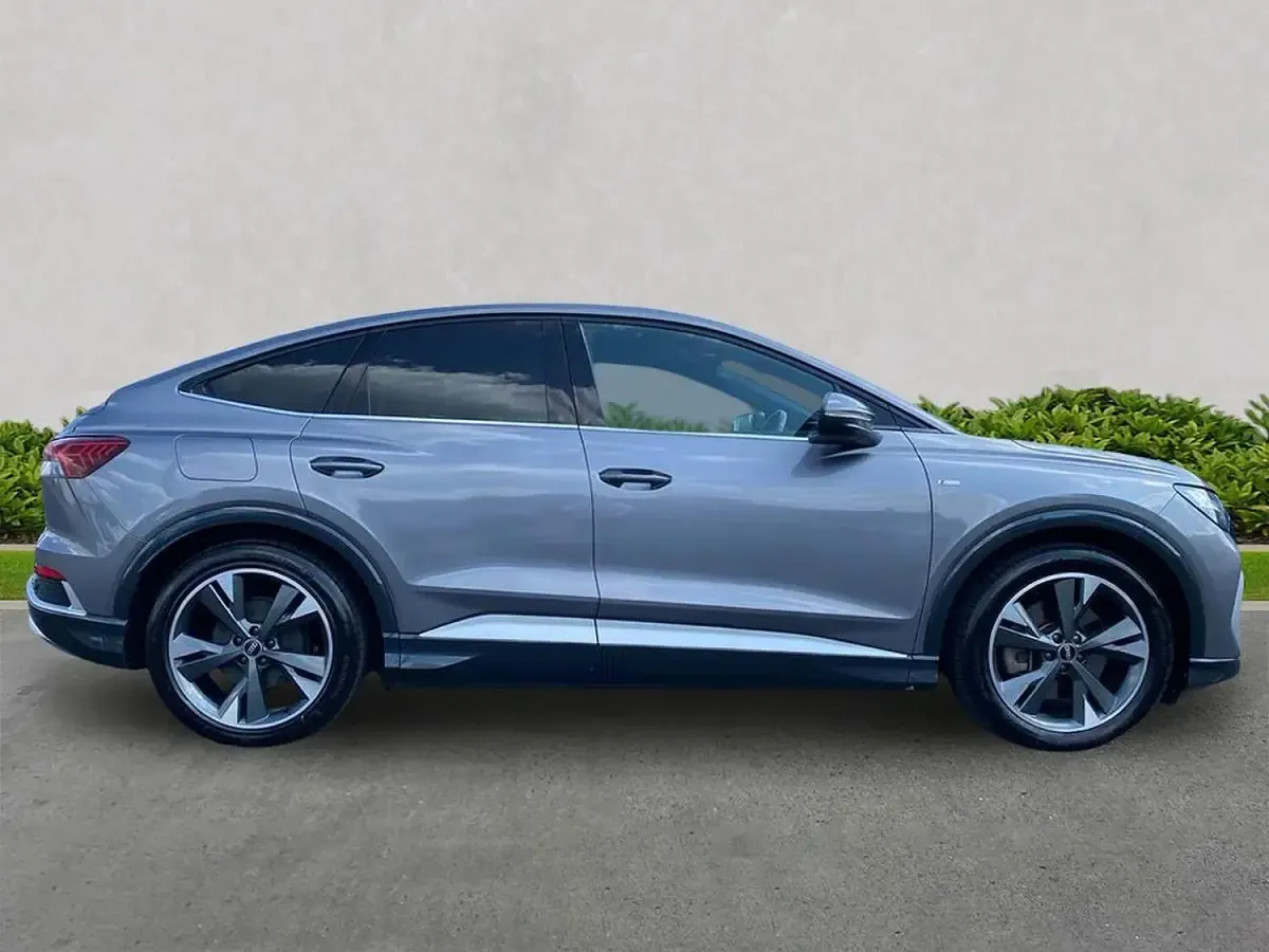Used Audi Q4 Sportback e-tron S-Line 219 kW (299 HP) 2023 Grey SUV