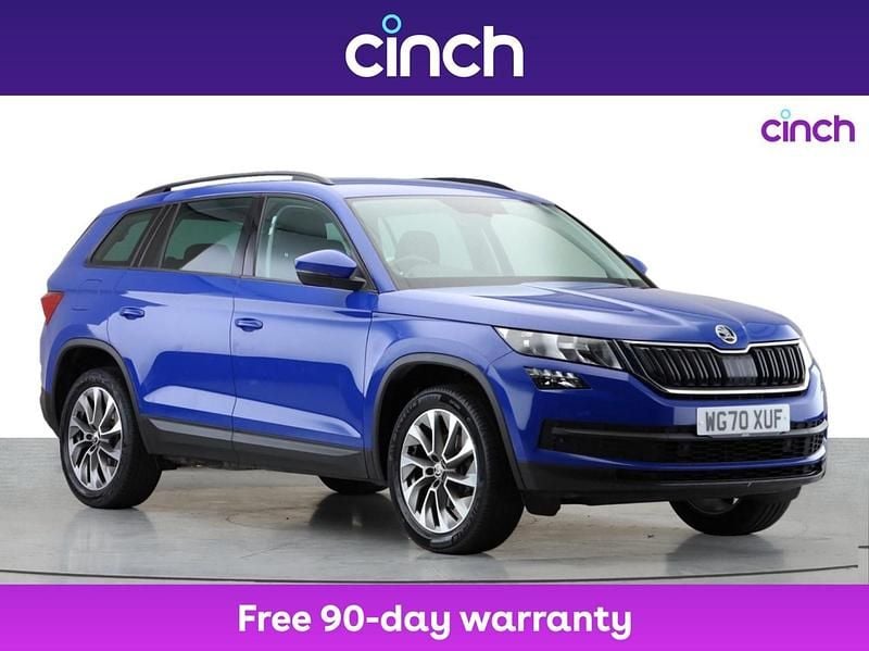Blue Used 2021 Skoda Kodiaq SE Drive SUV | £19,799 (Good price) - Image 1/3