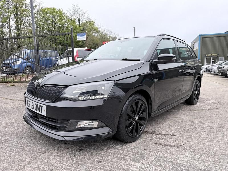 Used Skoda Fabia Monte Carlo 110 HP (80 kW) 2018 Black Estate
