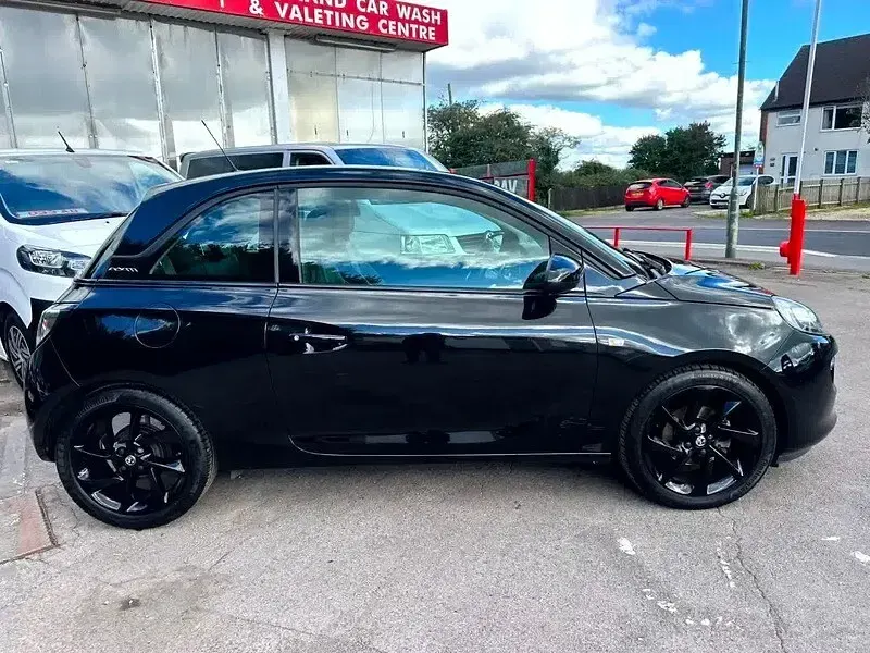 Used Vauxhall Adam 68 HP (50 kW) 2018 Black Hatchback