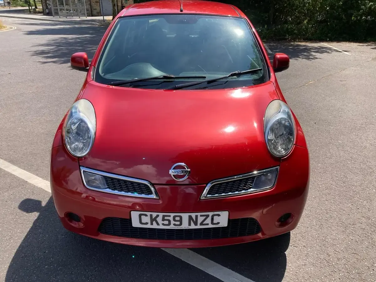 Used Nissan Micra Acenta 80 HP (58 kW) 2009 Red Hatchback