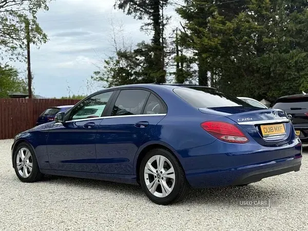 Used Mercedes C220 Executive 2018 Blue Sedan